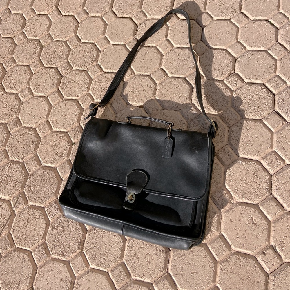 Vintage Coach Briefcase/Laptop Bag